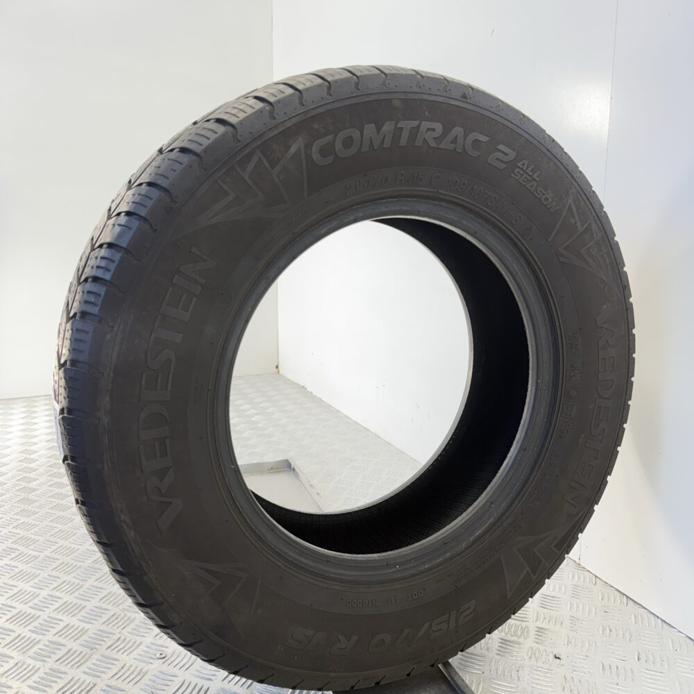 Gomma Usata 215 70 R15C 109/107S Vredestein Comtrac 2 78% 4 Stagioni - immagine 4