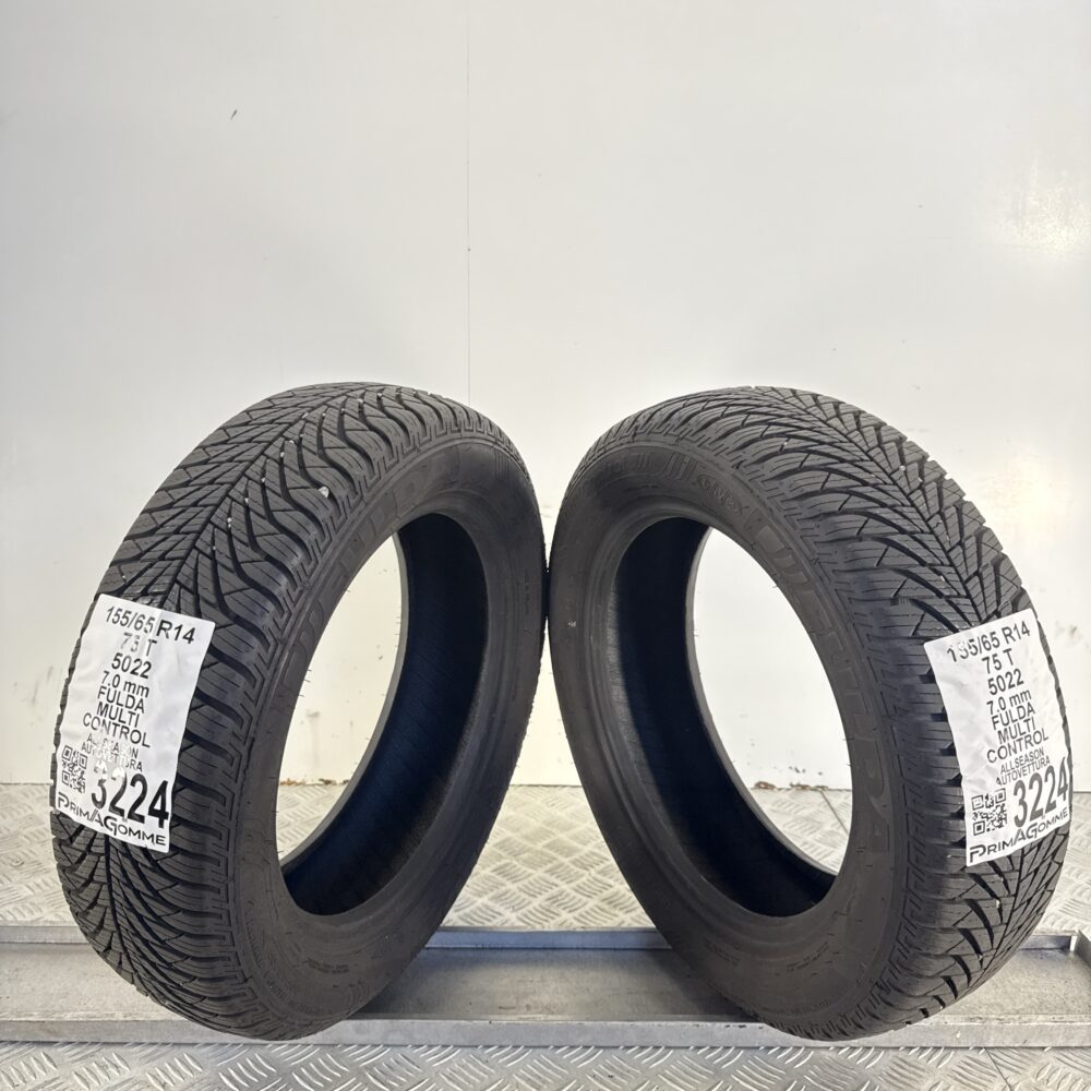 Gomme Usate 155 65 R14 75T Fulda Multi Control 98% 4 Stagioni - immagine 6