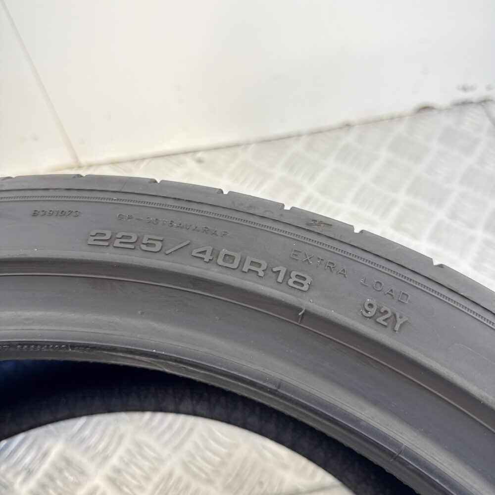 Gomme Usate 225 40 R18 XL 92Y Goodyear Eagle F1 Asymmetric 6 71% Estive - immagine 9