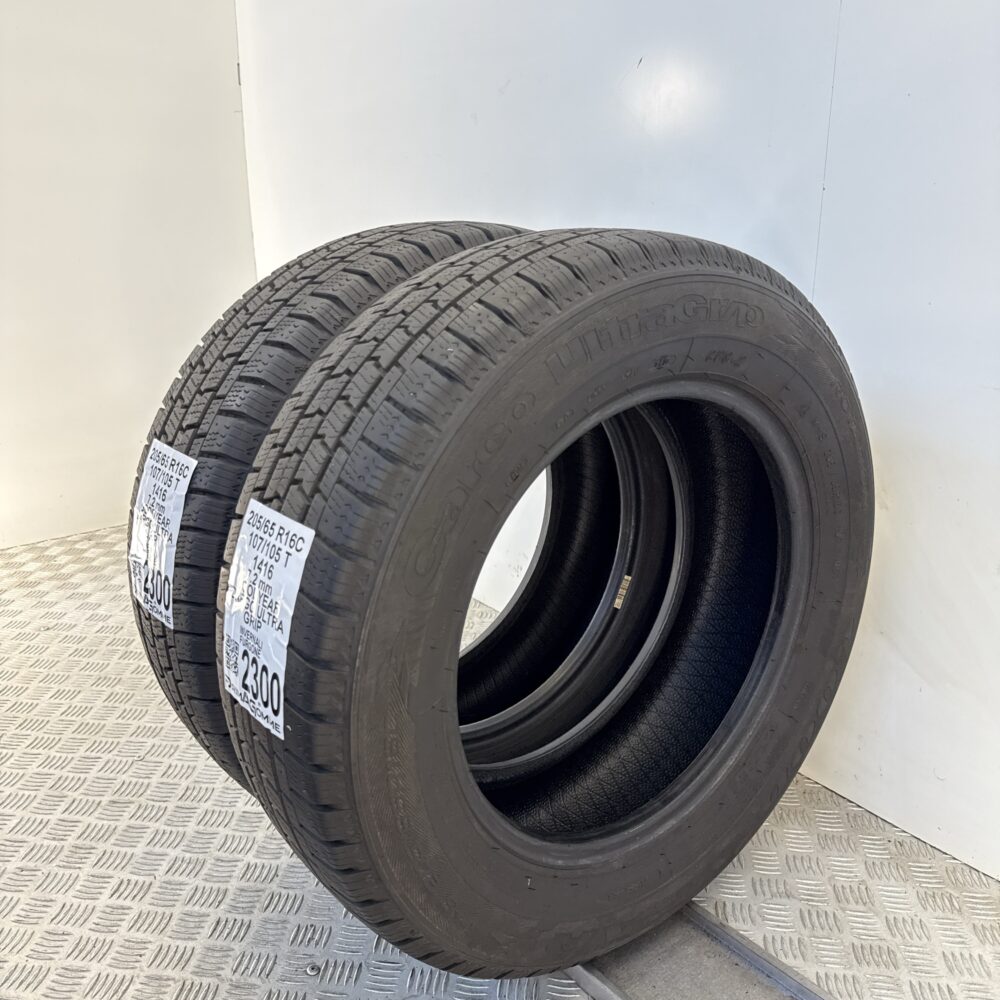 Gomme Usate 205 65 R16C 107/105T Goodyear Cargo Ultra Grip 80% Invernali - immagine 10