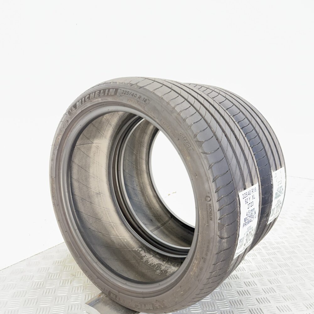 Gomme Usate 225 40 R18 XL 92Y Michelin Primacy 4 Estive - immagine 6