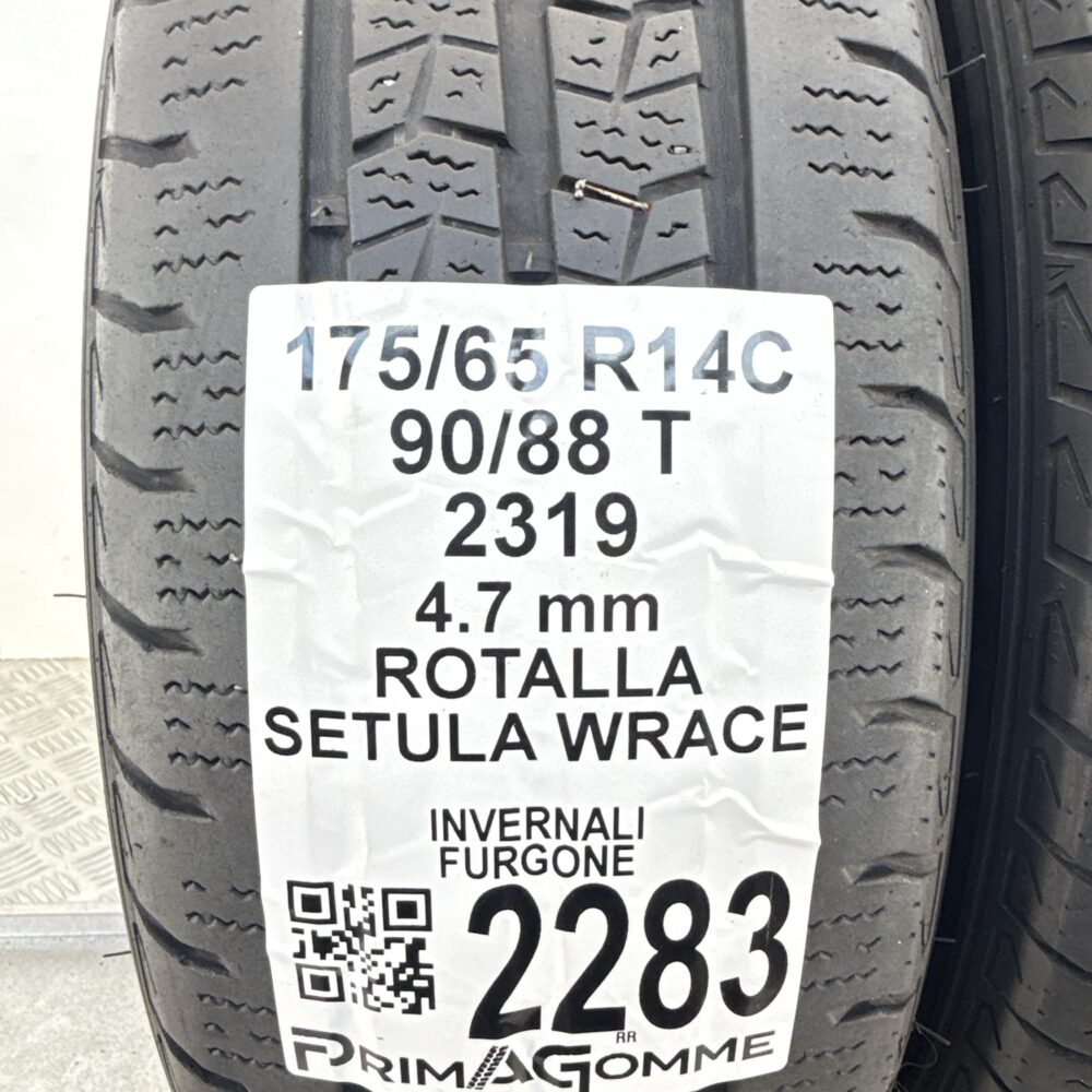 Gomme Usate 175 65 R14C 90/88T Rotalla Setula Wrace Invernali - immagine 3