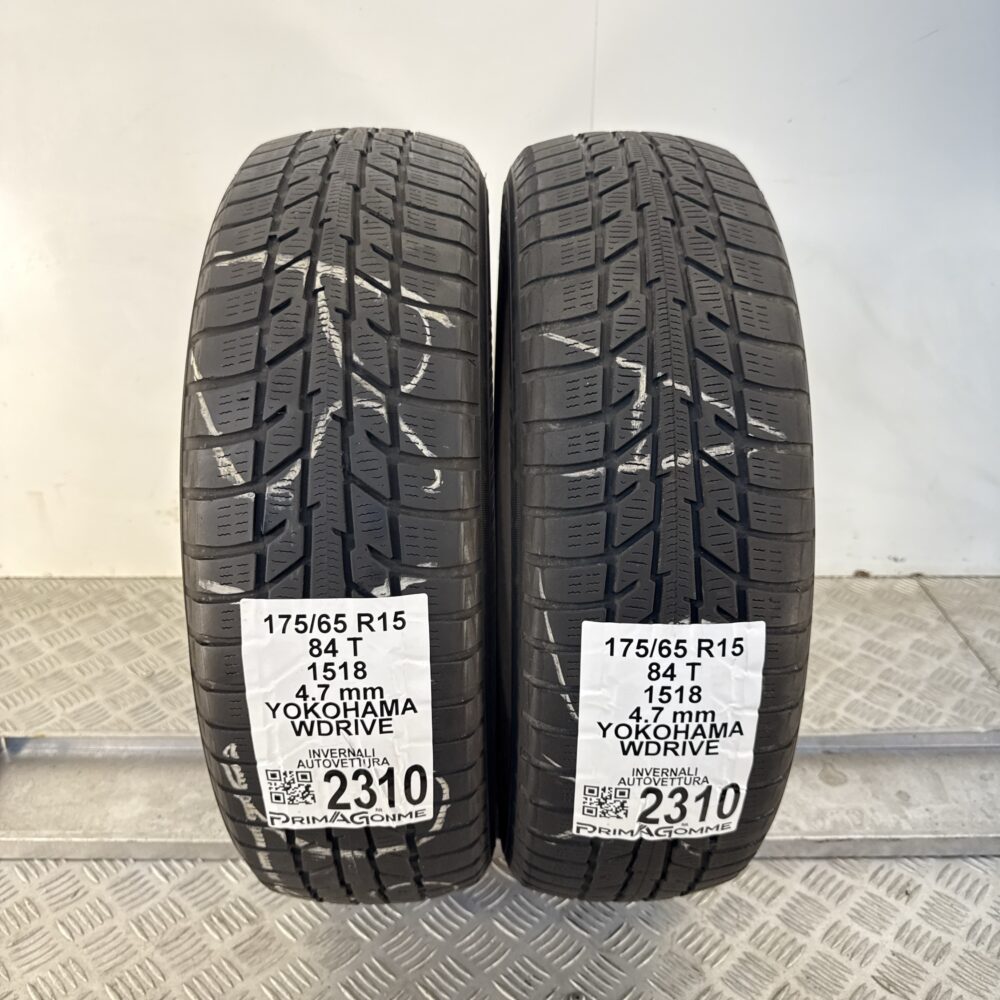 Gomme Usate 175 65 R15 84T Yokohama WDrive Invernali - immagine 8