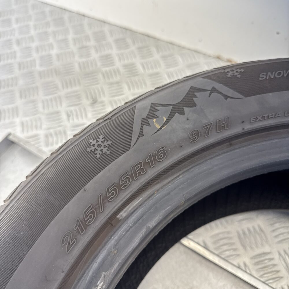 Gomme Usate 215 55 R16 XL 97H Goodride Zupersnow Z-507 80% Invernali - immagine 9