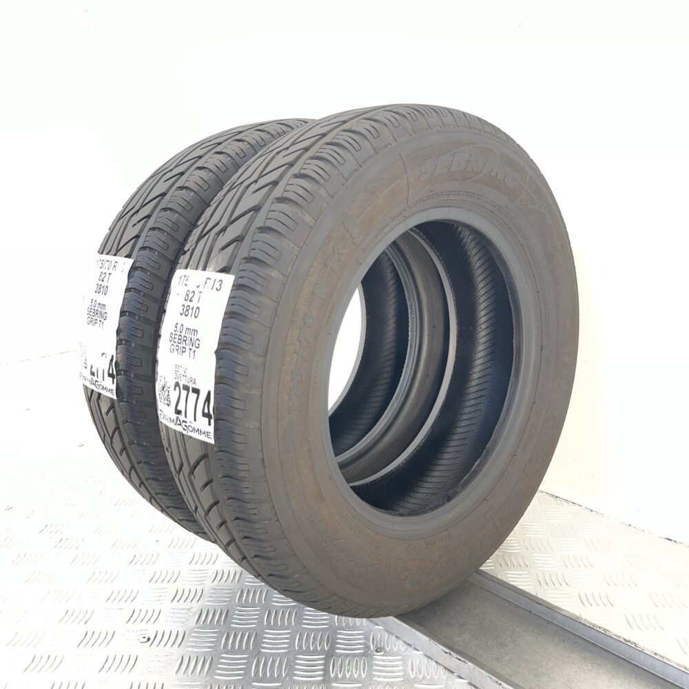 Gomme Usate 175 70 R13 82T Sebring Grip T1 71% Estive - immagine 7