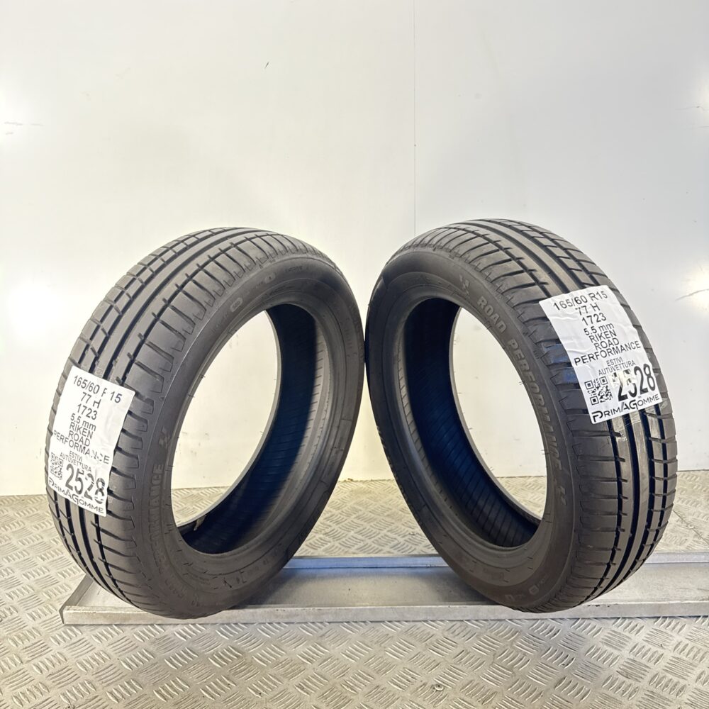 Gomme Usate 165 60 R15 77H Riken Road Performance 79% Estive - immagine 7