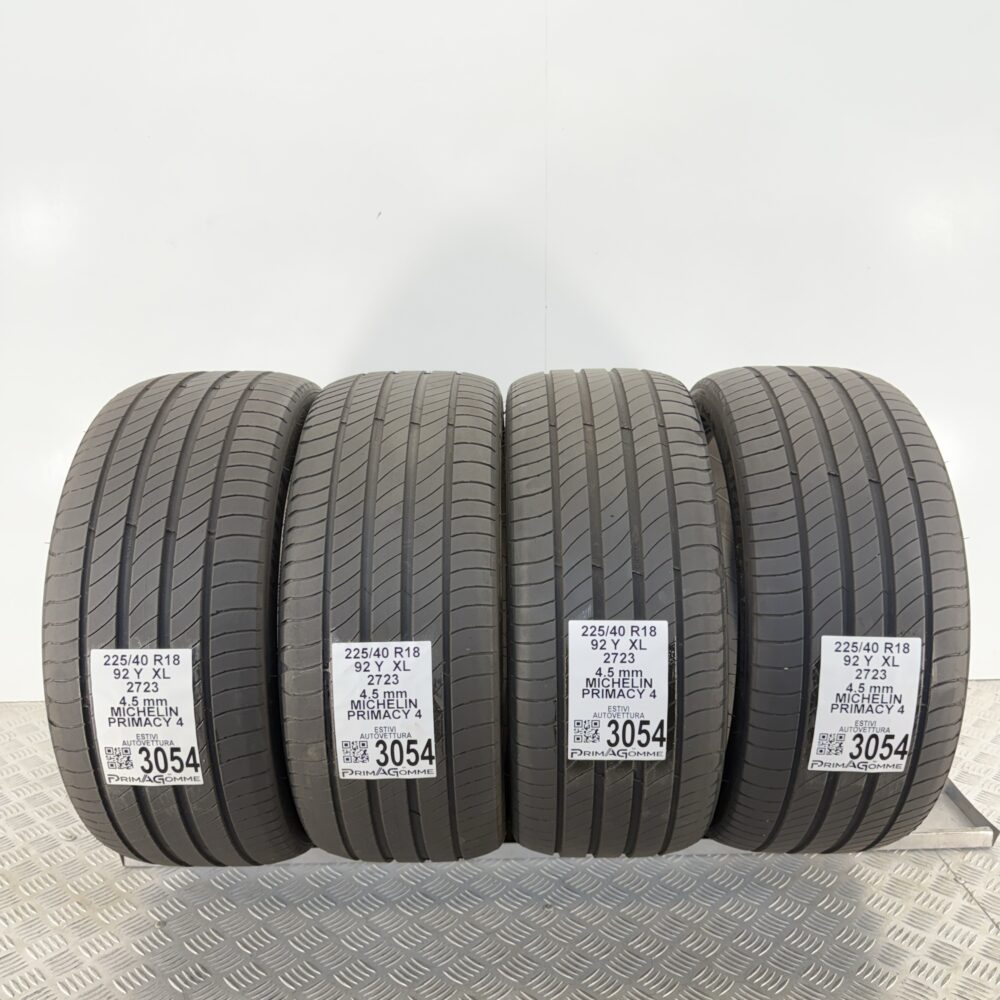 Gomme Usate 225 40 R18 XL 92Y Michelin Primacy 4 Estive