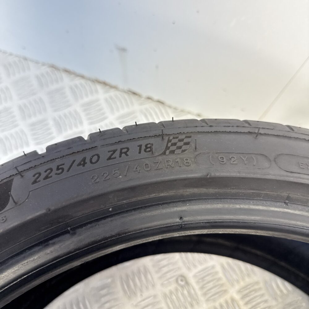 Gomme Usate 225 40 ZR18 XL 92Y Michelin Pilot Sport 4 79% Estive - immagine 8