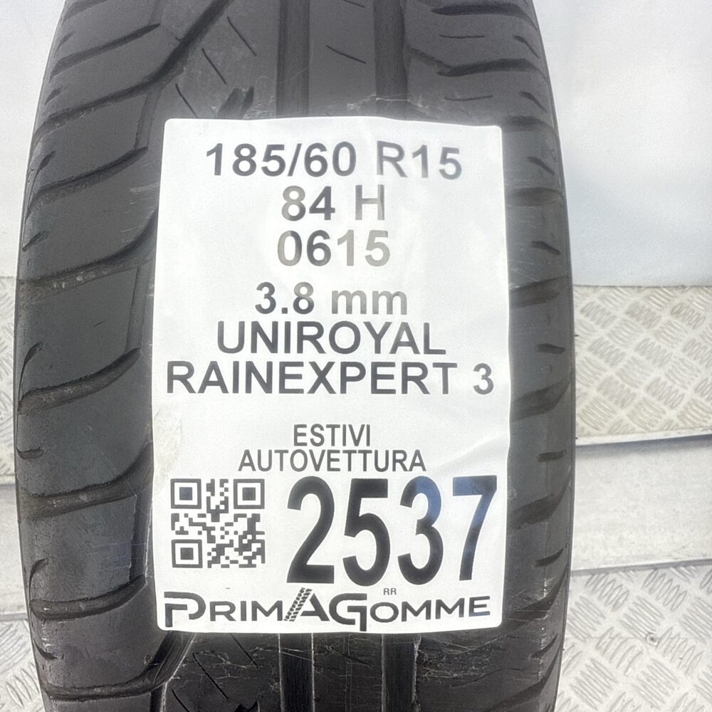 Gomme Usate 185 60 R15 84H Uniroyal Rainexpert 3 Estive - immagine 2