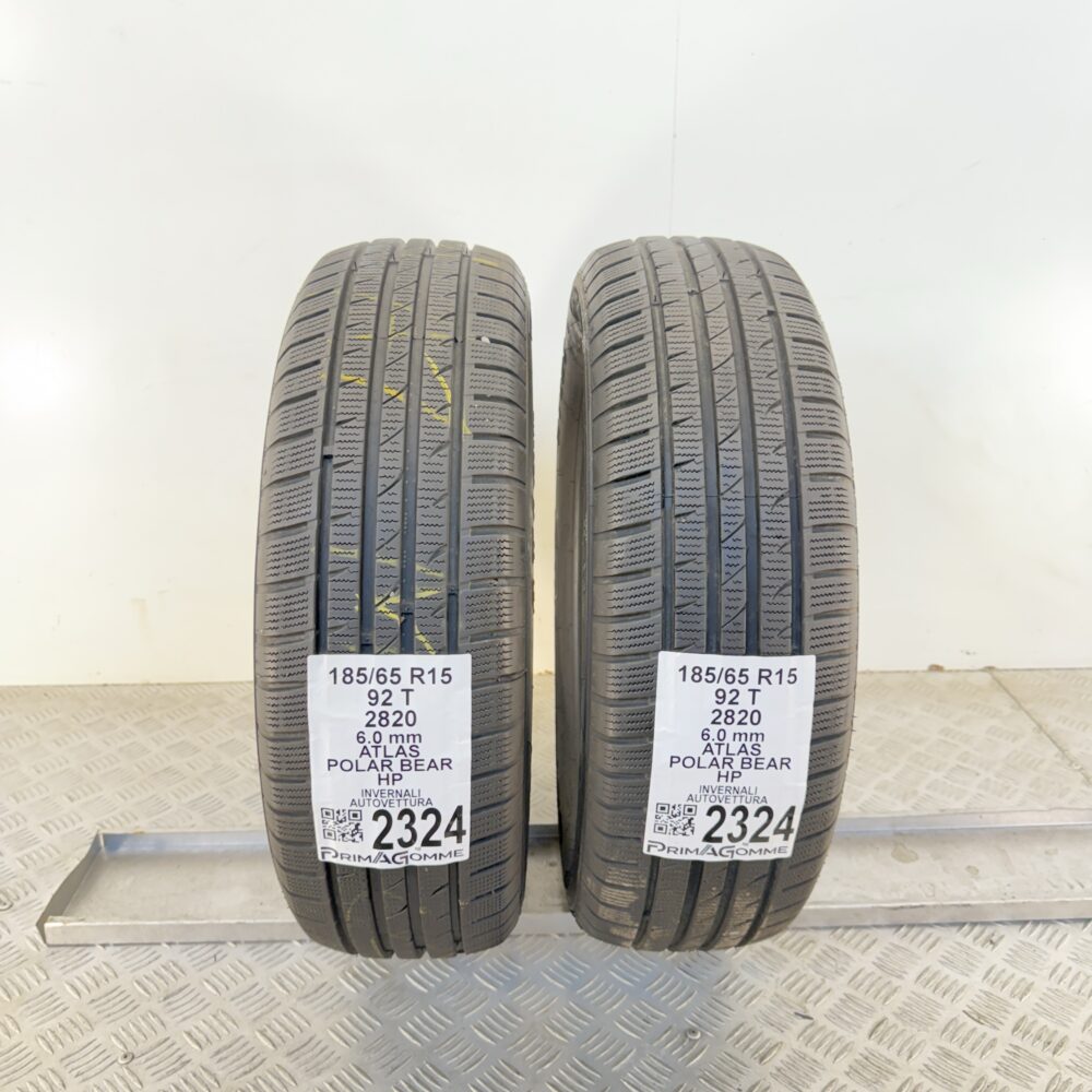 Gomme Usate 185 65 R15 92T Atlas Polar Bear HP 86% Invernali