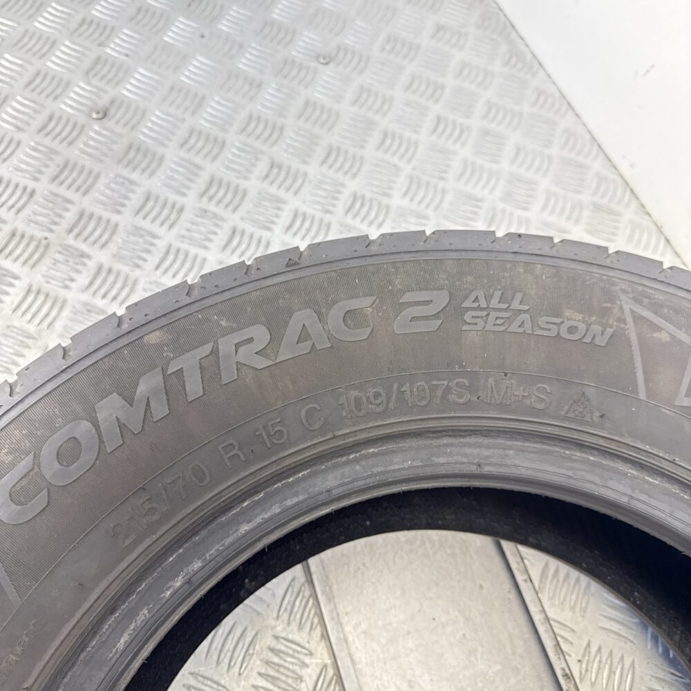 Gomma Usata 215 70 R15C 109/107S Vredestein Comtrac 2 78% 4 Stagioni - immagine 8