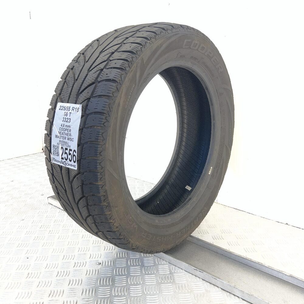 Gomma Usata 225 55 R18 98T Cooper Weather-Master WSC Invernale - immagine 5