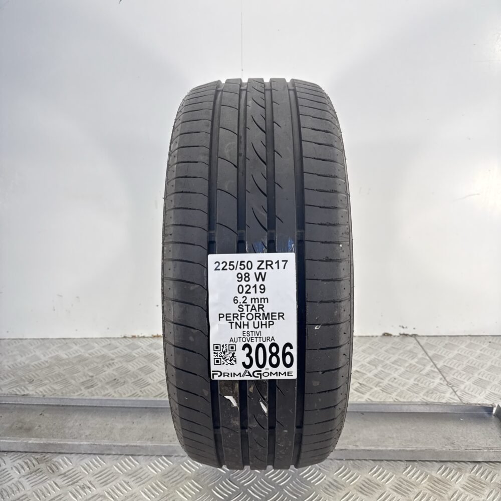 Gomma Usata 225 50 ZR17 98W Star Performer TNH UHP 89% Estivo
