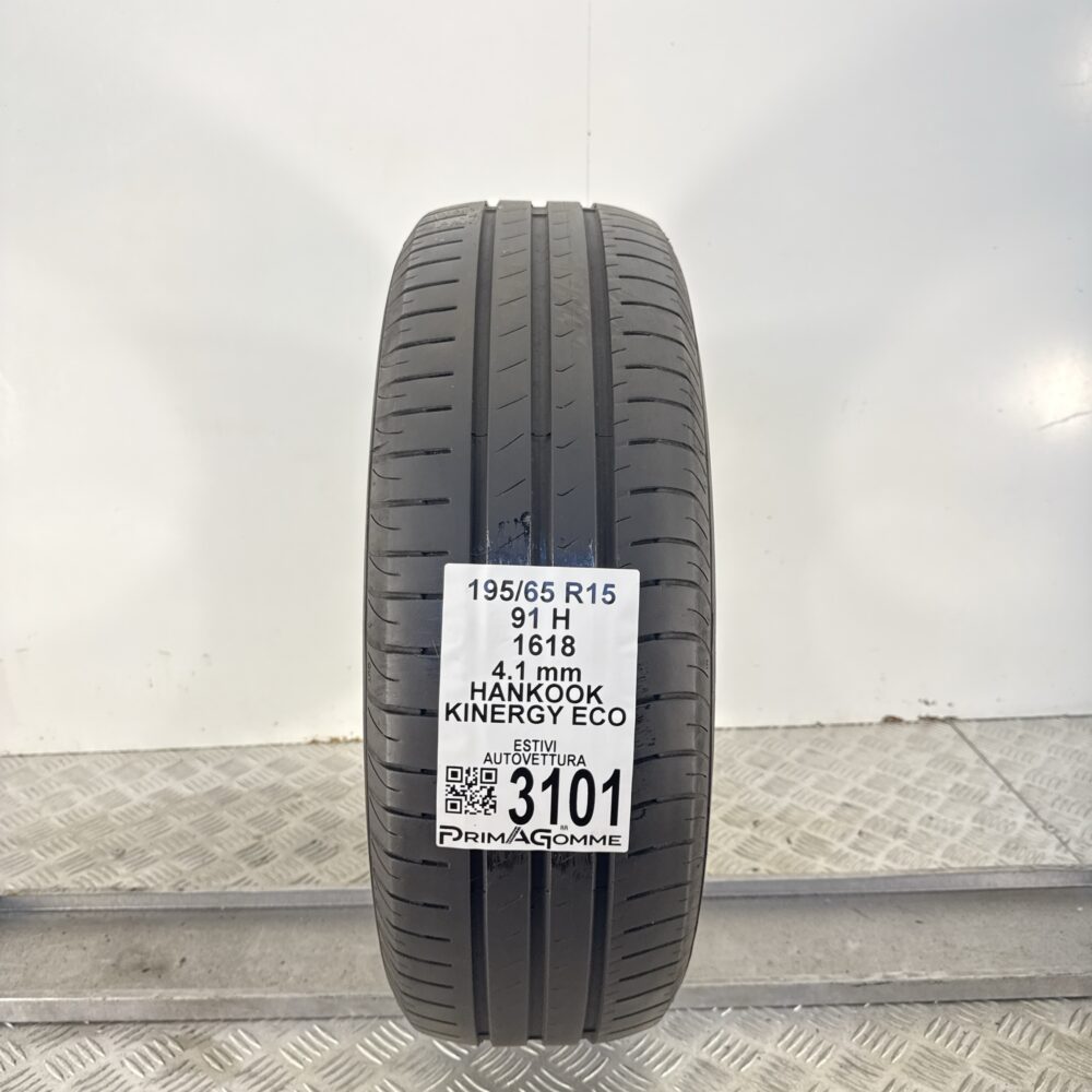 Gomma Usata 195 65 R15 91H Hankook Kinergy Eco Estivo