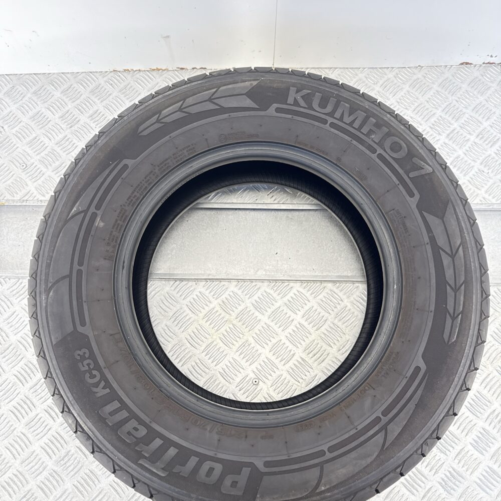 Gomma Usata 215 70 R15C 109/107T Kumho Portran KC53 80% Estivo - immagine 6