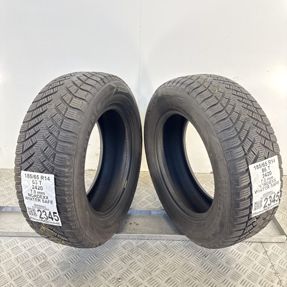 Gomme Usate 185 65 R14 86T Nordexx Winter Safe 88% Invernali - immagine 6