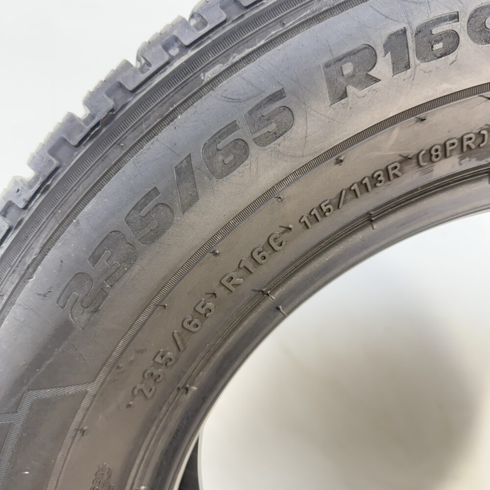 Gomme Usate 235 65 R16C 115/113R Pirelli Carrier Winter 78% Invernali - immagine 8