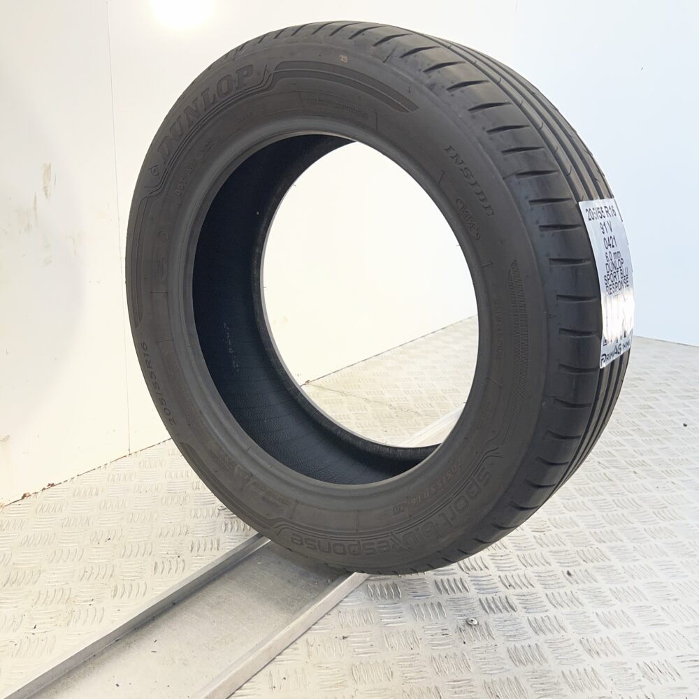 Pneumatico Usato 205 55 R16 91V DUNLOP Sport Blu Response 86% Estivo - immagine 6