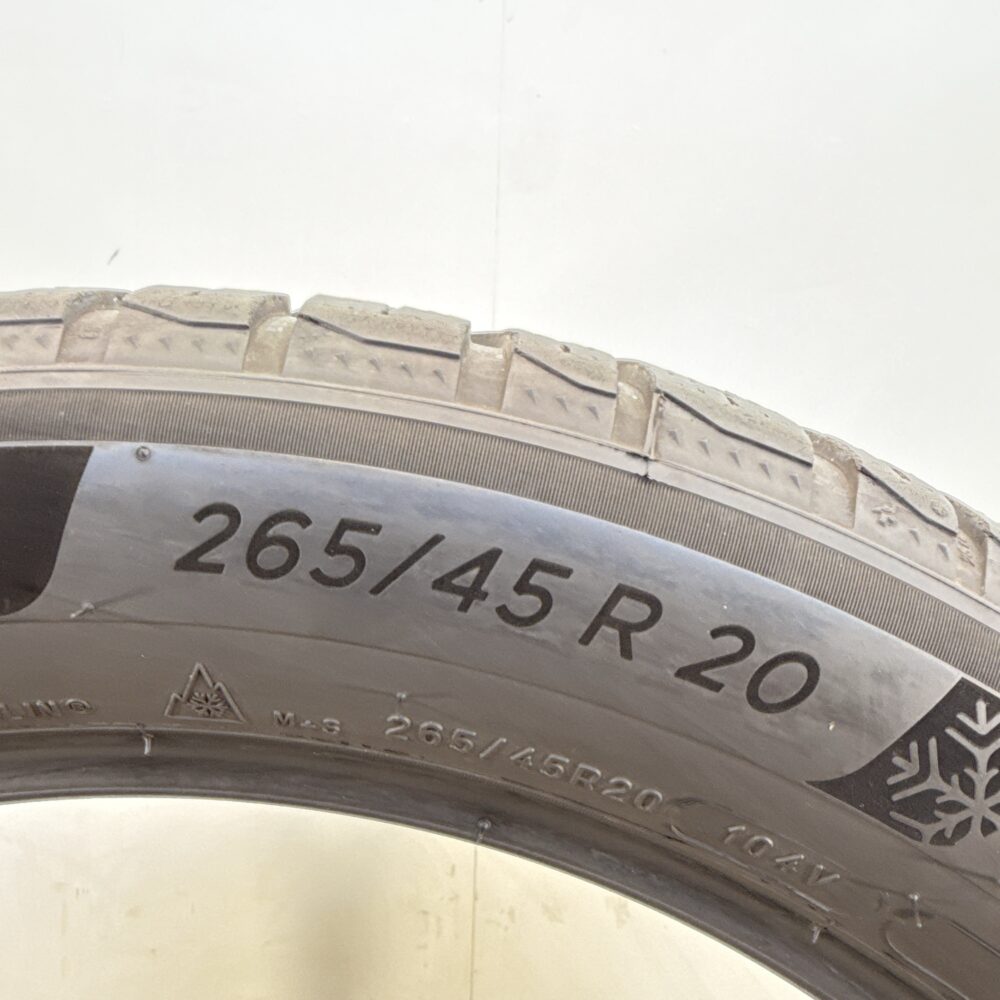 Gomme Usate 265 45 R20 104V Michelin Pilot Alpin 5 SUV Invernali - immagine 8