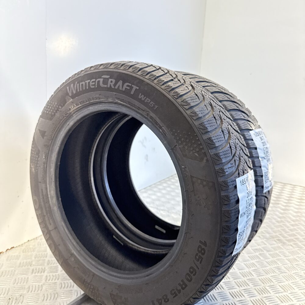 Gomme Usate 185 60 R15 84T Kumho Winter Craft WP51 76% Invernali - immagine 4