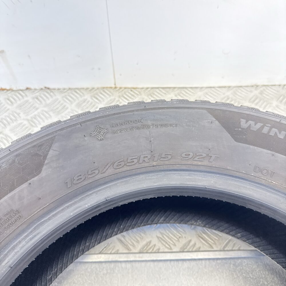 Gomma Usata 185 65 R15 92T Hankook Winter Icept RS3 85% Invernale - immagine 7