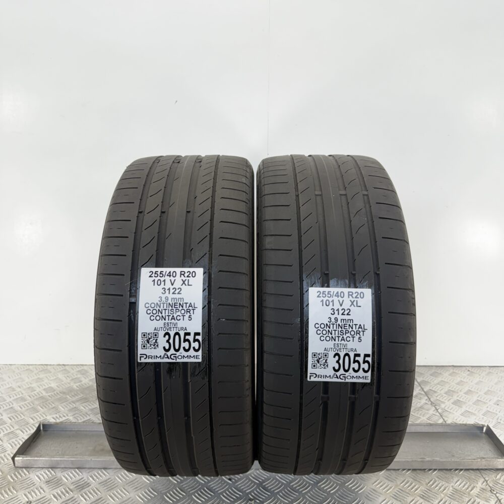 Gomme Usate 255 40 R20 XL 101V Continental ContiSport Contact 5 Estive - immagine 8