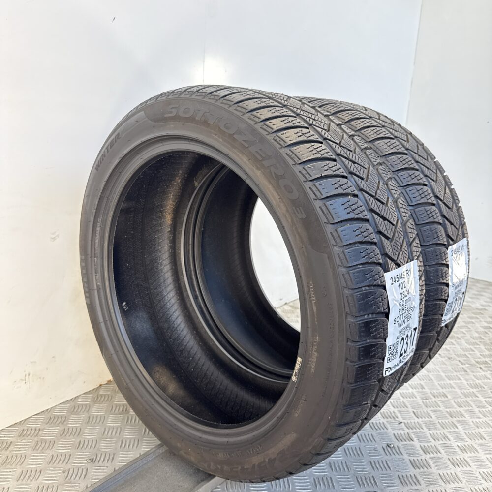 Gomme Usate 245 45 R19 102V Pirelli Sottozero Winter 78% Invernali - immagine 5
