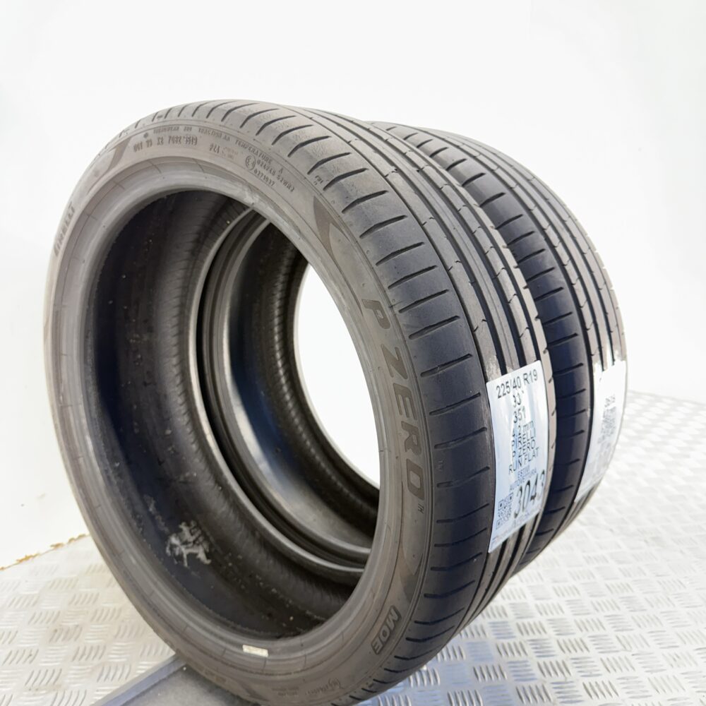 Gomme Usate 225 40 R19 93Y Pirelli P Zero RunFlat Estive - immagine 6