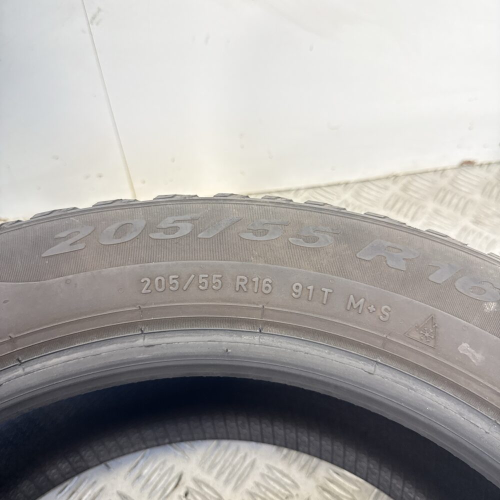Gomma Usata 205 55 R16 91T Pirelli Winter Cinturato Invernale - immagine 7