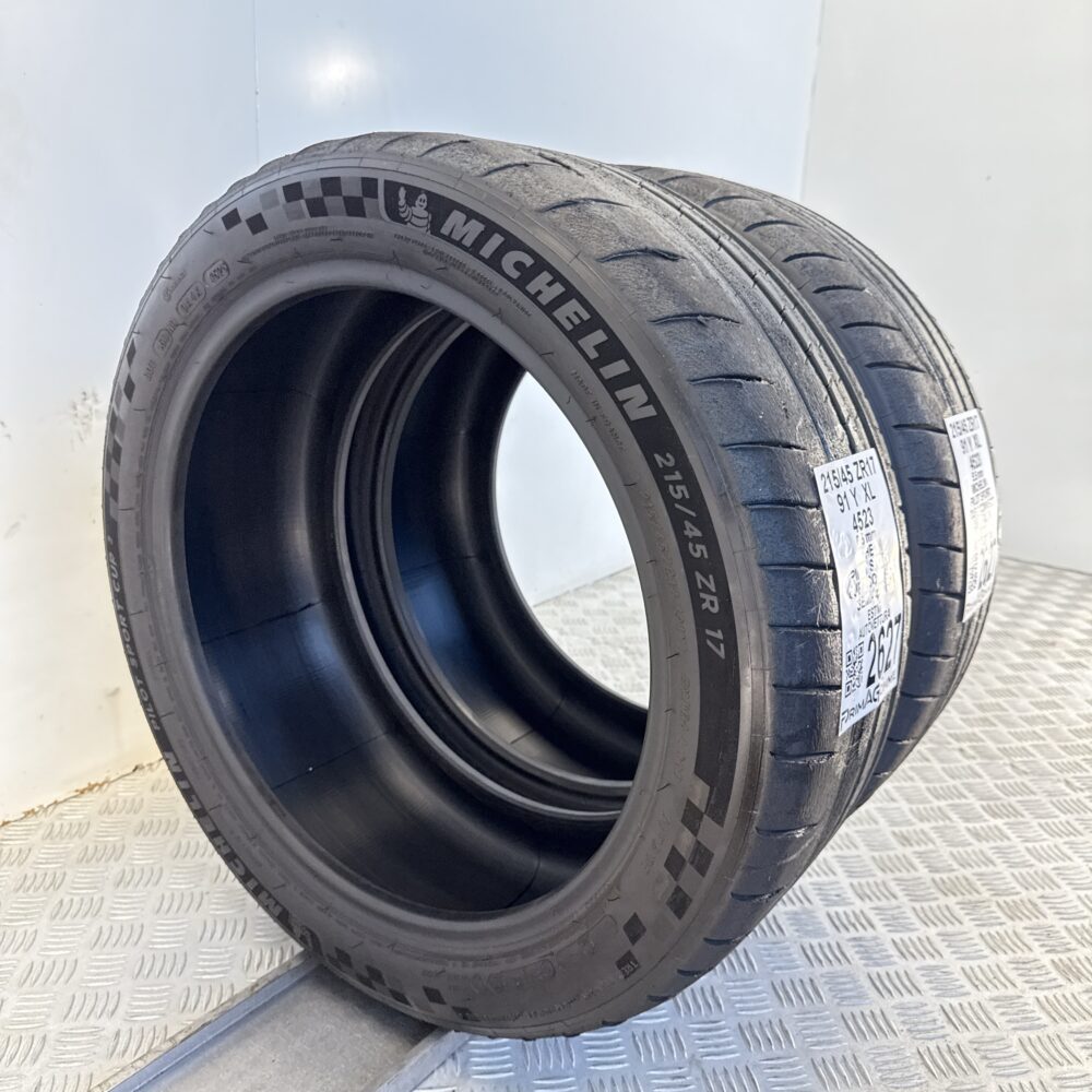 Gomme Usate 215 45 ZR17 XL 91Y Michelin Pilot Sport Cup 2 Semi/Slick Estive - immagine 5