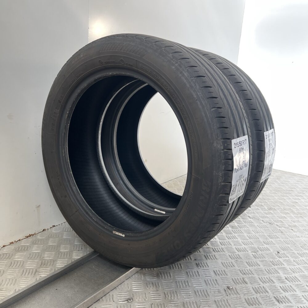 Pneumatici Usati 215 50 R17 91H Bridgestone Turanza T001 76% Estive - immagine 6