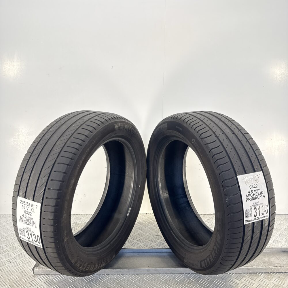 Gomme Usate 205 55 R17 XL 95V MICHELIN Primacy 4 Estive - immagine 7