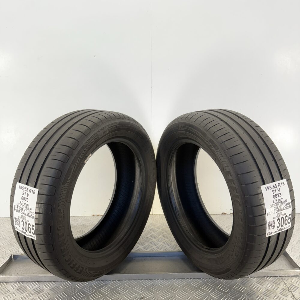 Gomme Usate 195 55 R16 91V Goodyear Efficient Grip Performance Estive - immagine 7