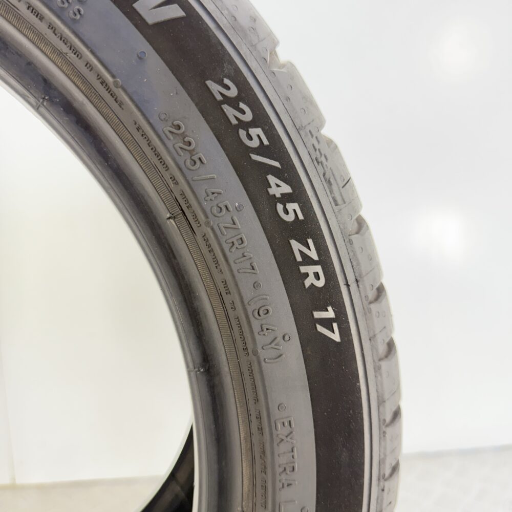 Gomma Usata 225 45 ZR17 XL 94Y Michelin Pilot Sport 5 83% Estivo - immagine 7