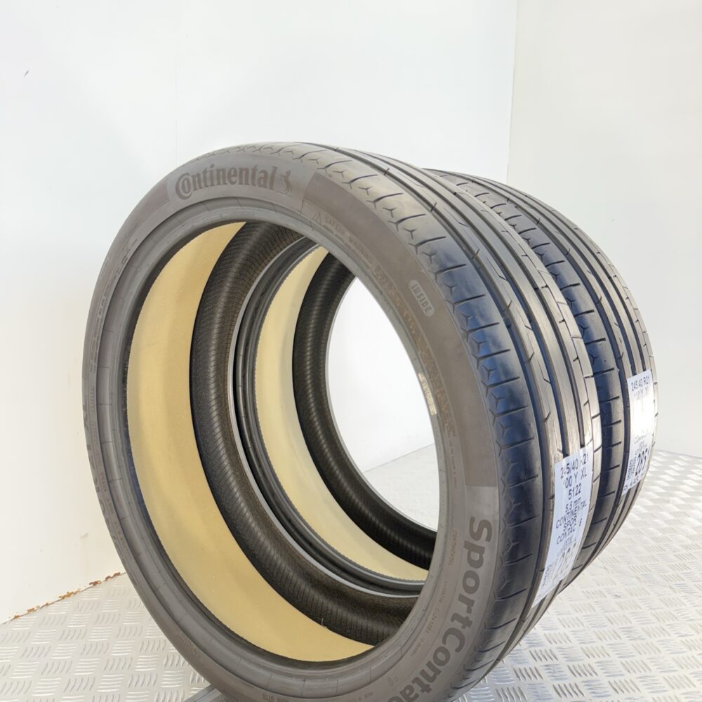 Gomme Usate 245 40 R21 XL 100Y Continental Sport Contact 6 79% Estive - immagine 11