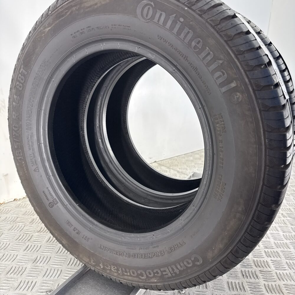 Gomme Usate 185 70 R14 88T Continental Conti Eco Contact 3 89% Estive - immagine 6