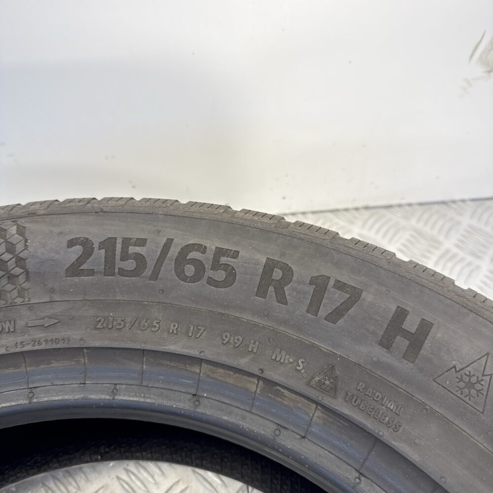Gomme Usate 215 65 R17 99H Continental WinterContact TS870 P Invernali - immagine 7