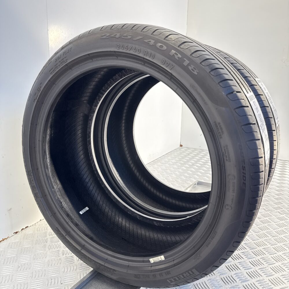 Gomme Usate 245 40 R18 97Y Pirelli Cinturato P7 Run Flat RunFlat 86% Estive - immagine 5