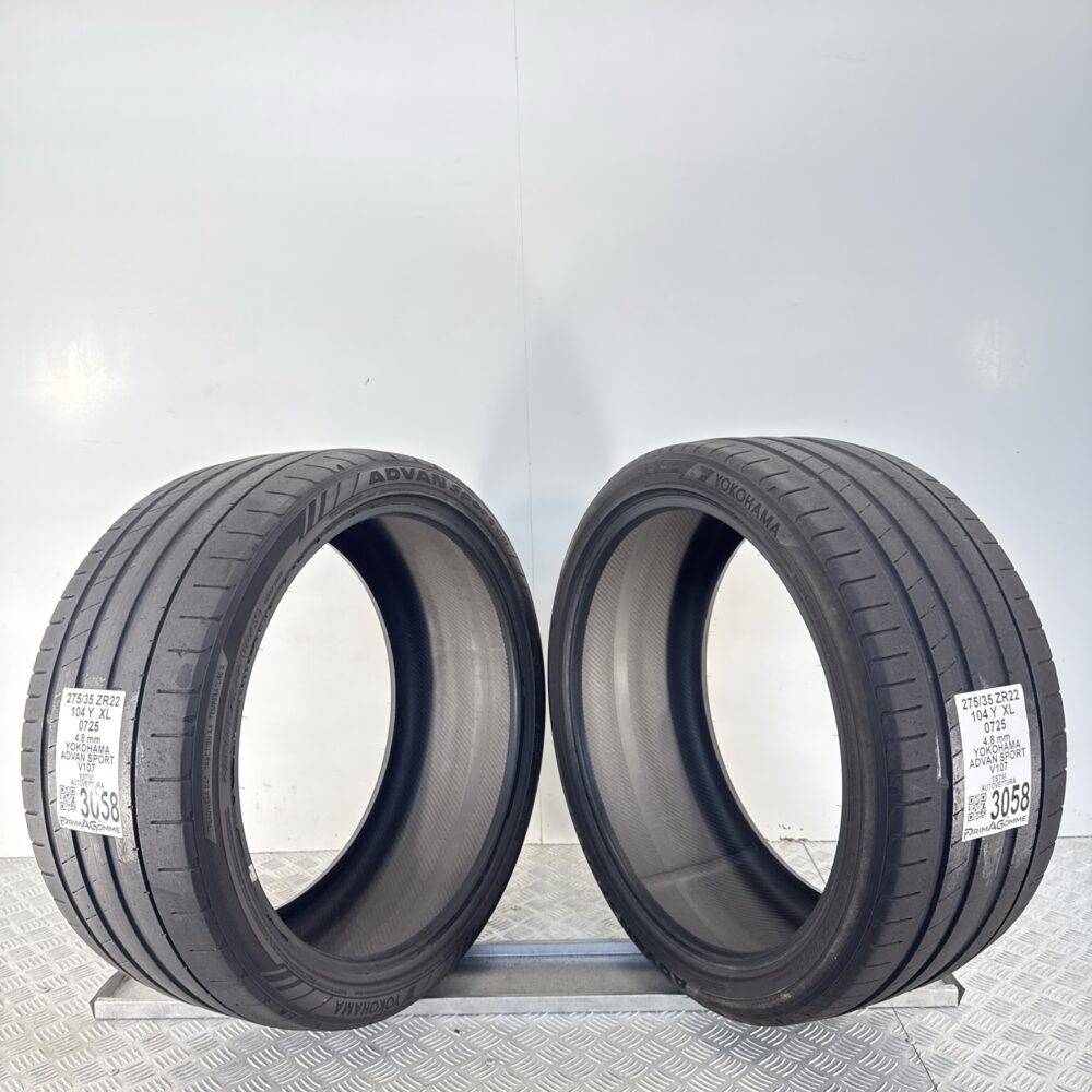 Gomme Usate 275 35 ZR22 XL 104Y Yokohama Advan Sport V107 Estive - immagine 6