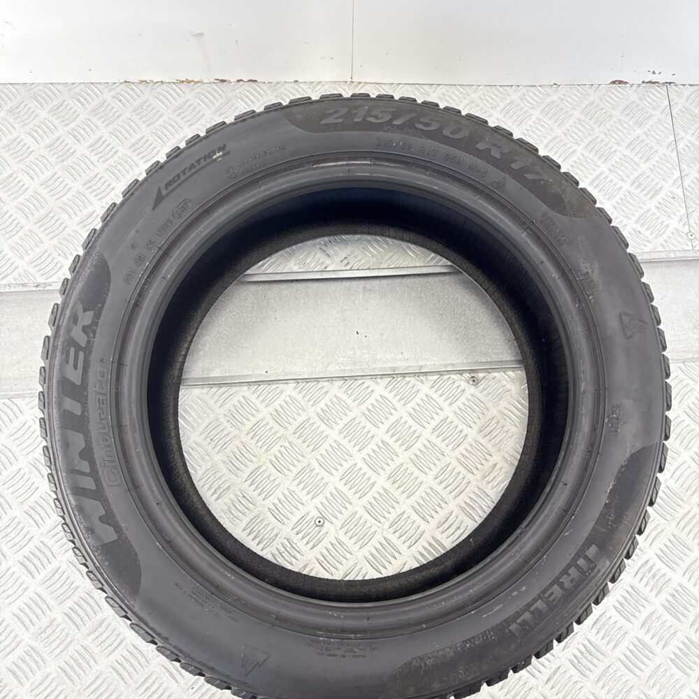 Gomma Usata 215 50 R17 XL 95H PIRELLI Winter Cinturato 71% Invernale - immagine 6