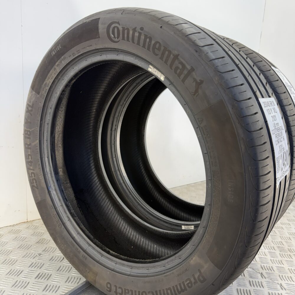Gomme Usate 255 45 R18 XL 103Y Continental Premium Contact 6 Estive - immagine 11