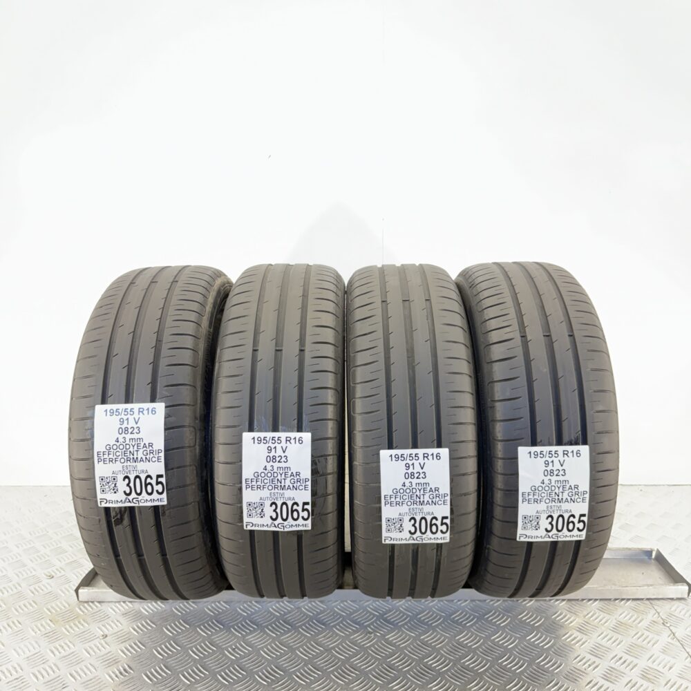 Gomme Usate 195 55 R16 91V Goodyear Efficient Grip Performance Estive
