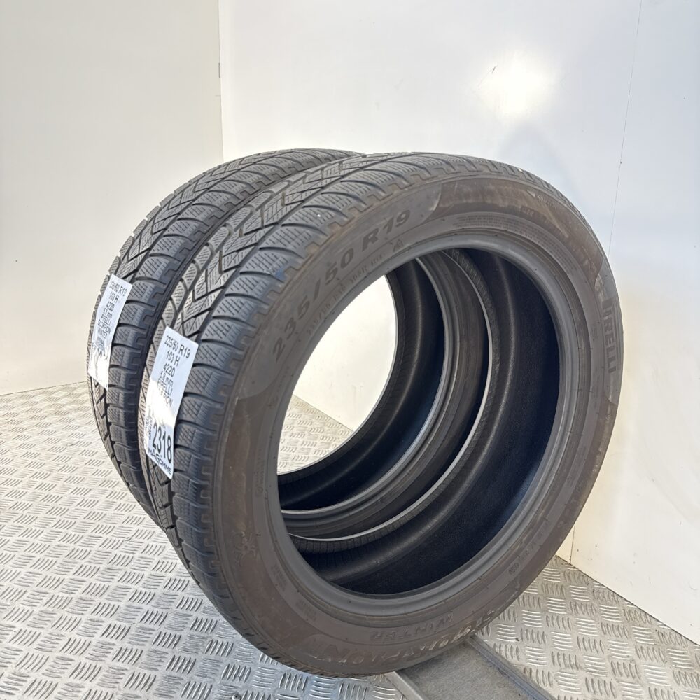 Gomme Usate 235 50 R19 103H Pirelli Scorpion Winter 83% Invernali - immagine 5