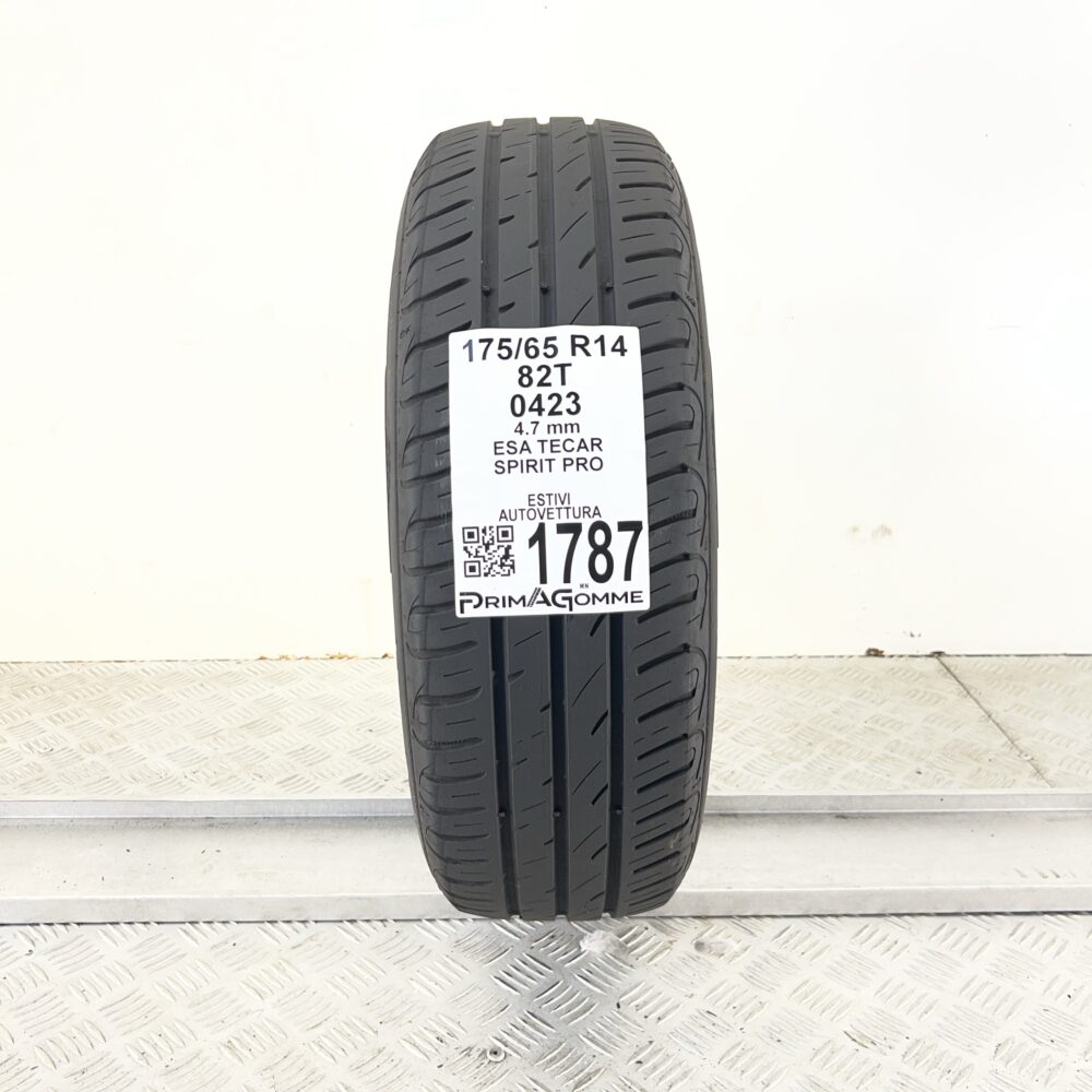 Pneumatico Usato 175 65 R14 82T Esa Tecar Spirit Pro Estivo - immagine 4