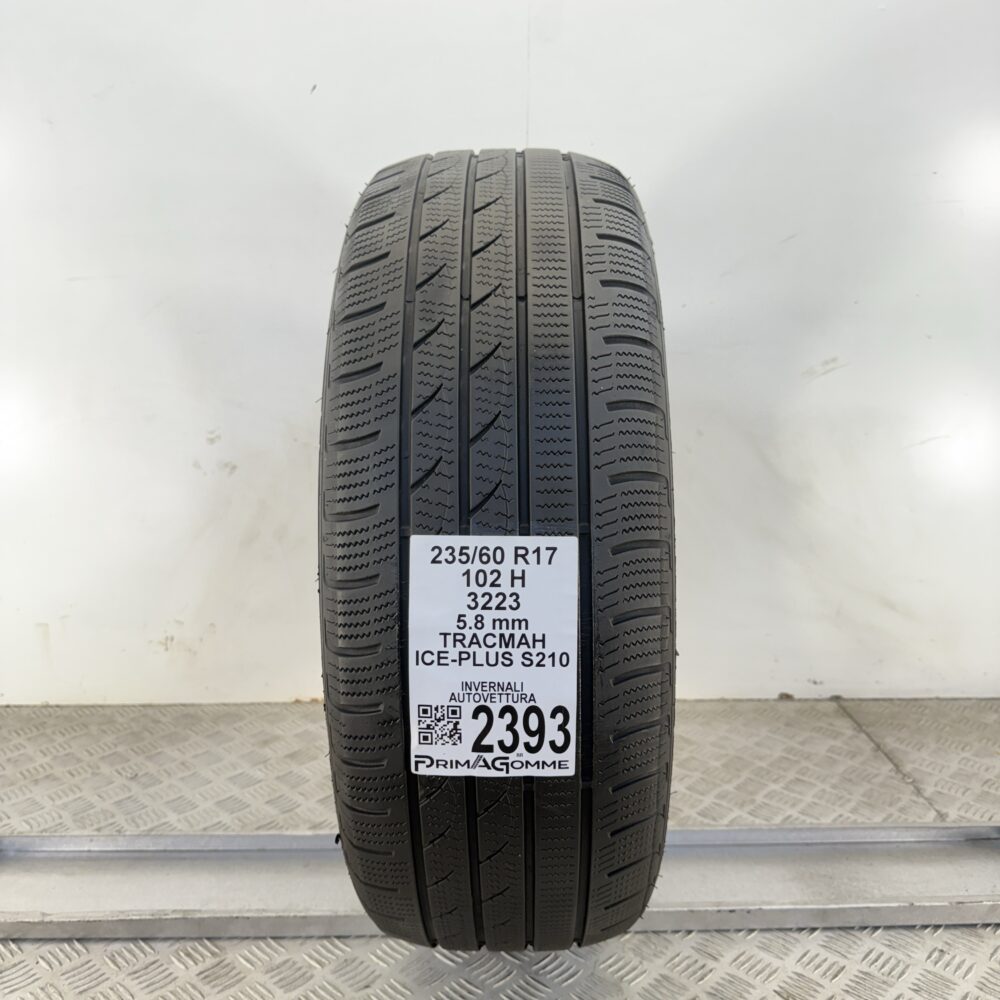Gomma Usata 235 60 R17 102H Tracmah Ice-Plus S210 73% Invernale
