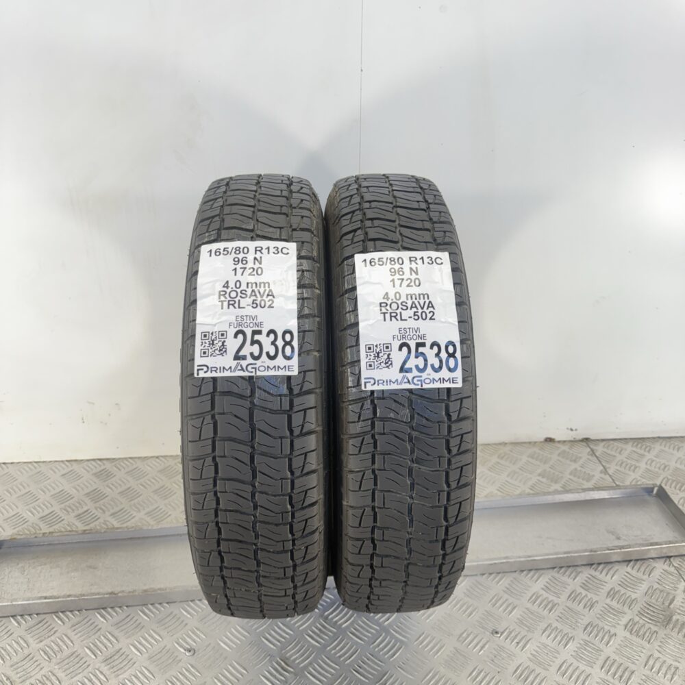 Gomme Usate 165 80 R13C 96N Rosava TRL-502 Estive