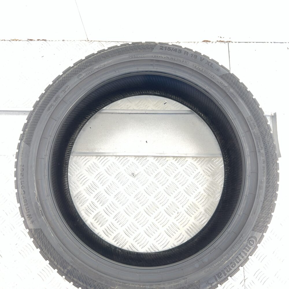 Gomma Usata 215 45 R18 XL 93V Continental Winter Contact TS850P Invernale - immagine 6