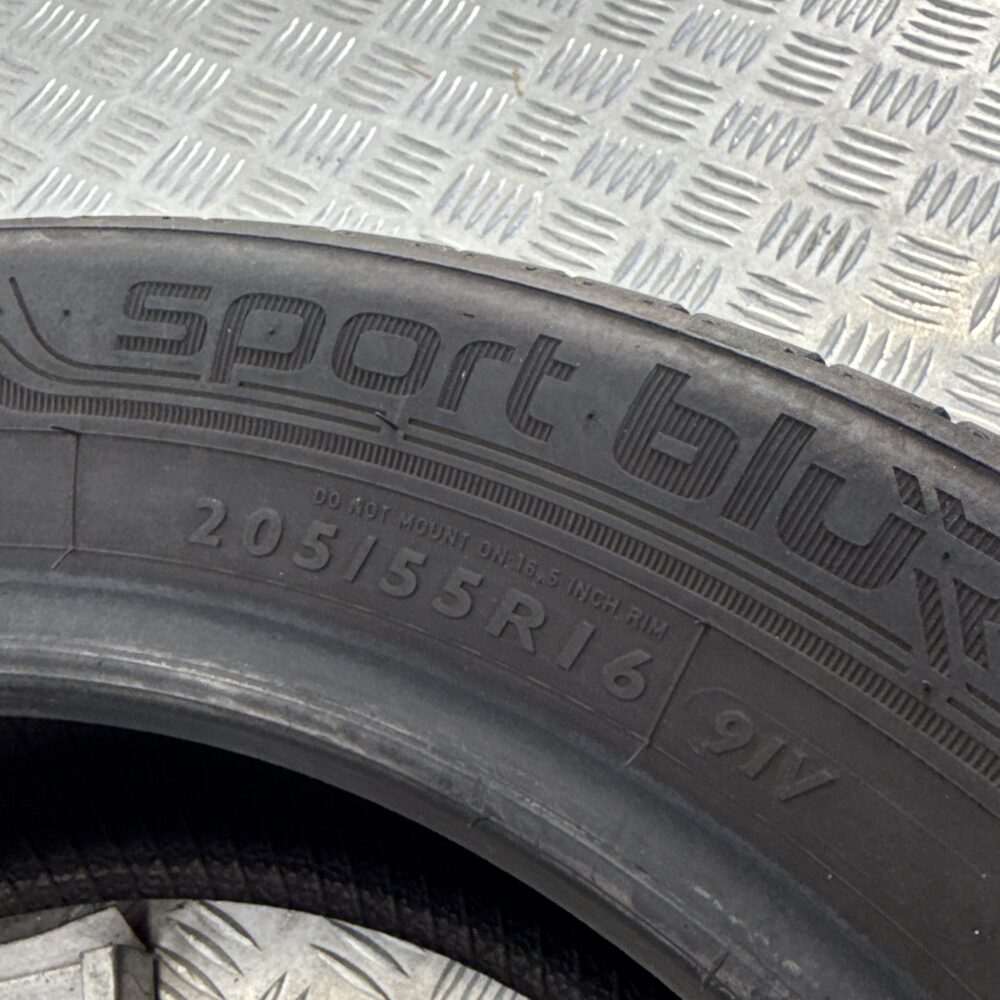 Gomme Usate 205 55 R16 91V Dunlop Sport Blu Response Estive - immagine 9