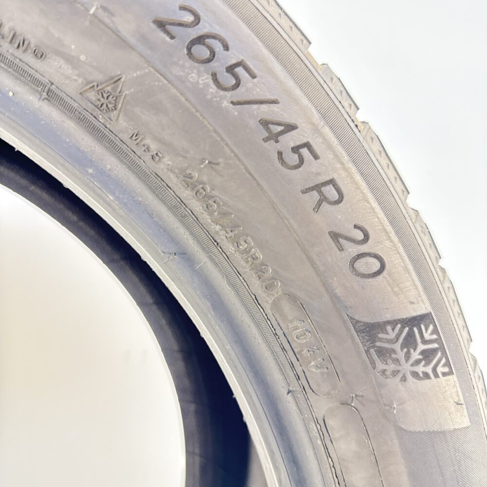 Gomma Usata 265 45 R20 104V Michelin Pilot Alpin 5 SUV Invernale - immagine 7