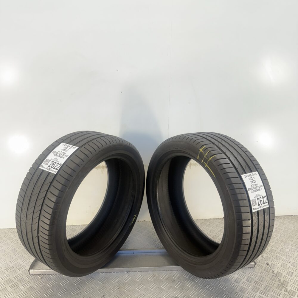 Gomme Usate 245 45 R19 102Y Bridgestone Turanza 6 Estive - immagine 7